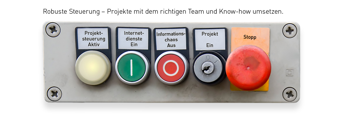 Projekte mit dem richtigen Team und Know-how umsetzen