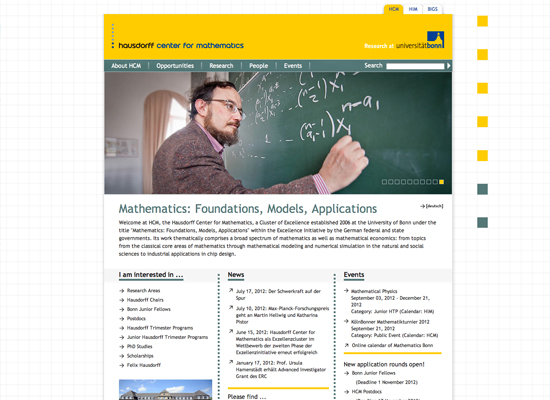 HCM: Hausdorff Center for Mathematics, Bonn